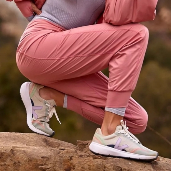 Free People Pants - Free People Movement Color Me Happy Solid Joggers In Rose Size Medium